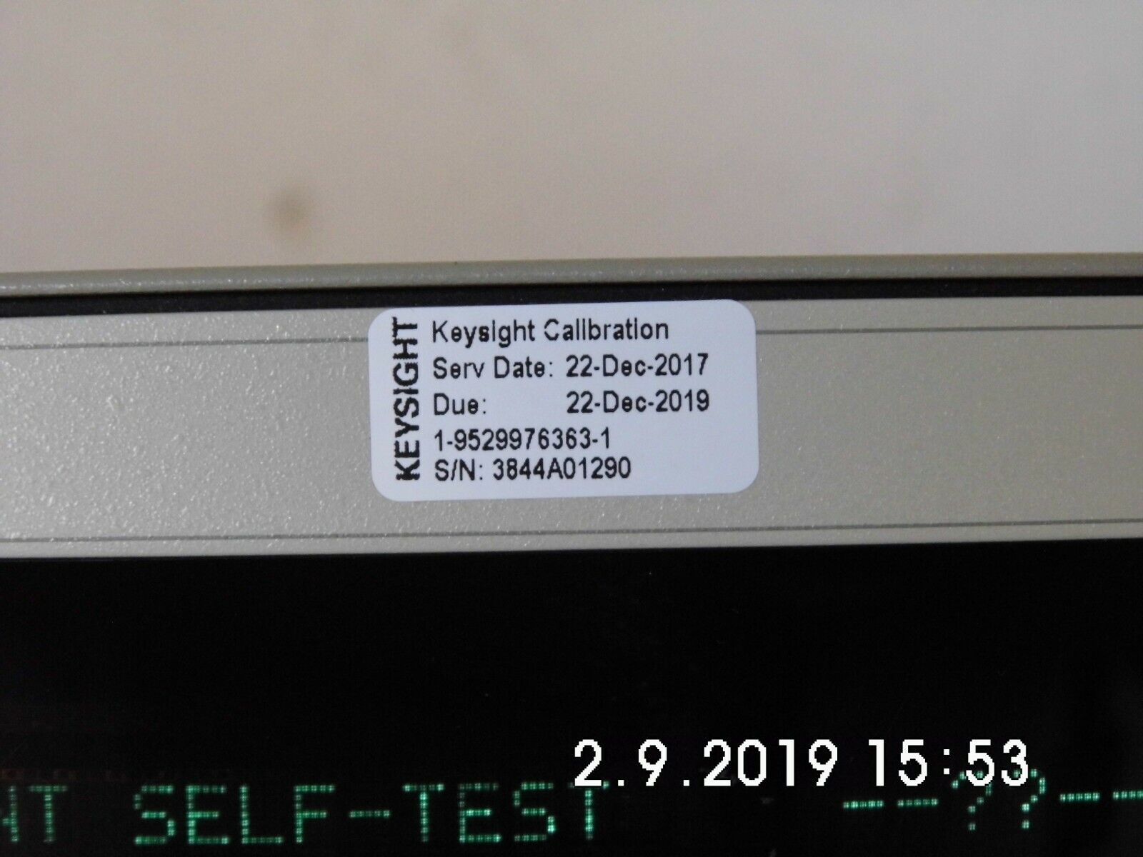 Agilent HP 83623B w/001/008 High Power Synthesized Sweeper- exp. Keysight Cal. Agilent HP 83623B w/001/008 High Power Synthesized Sweeper- exp. Keysight Cal.